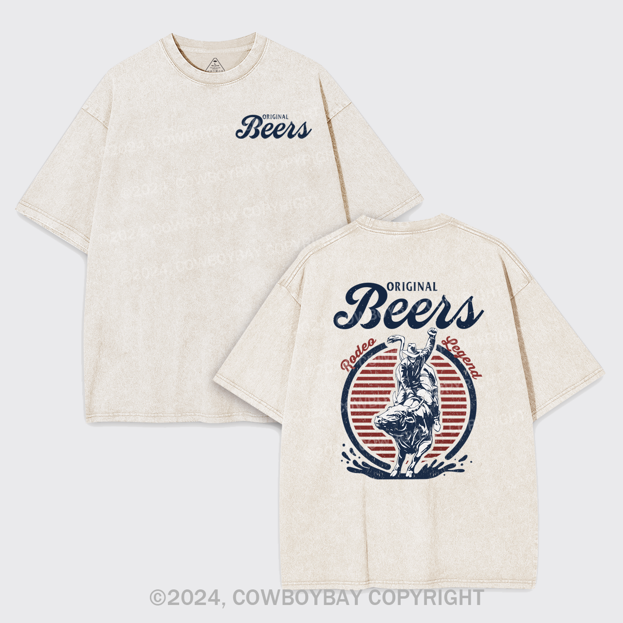 Original Beers Rodeo Legend Garment-dye Tees