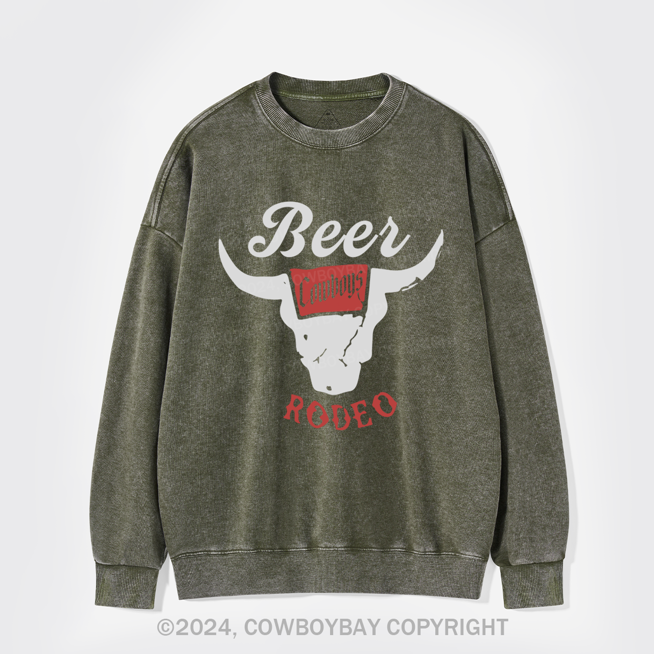 A Country Rodeo Washed Sweatshirts