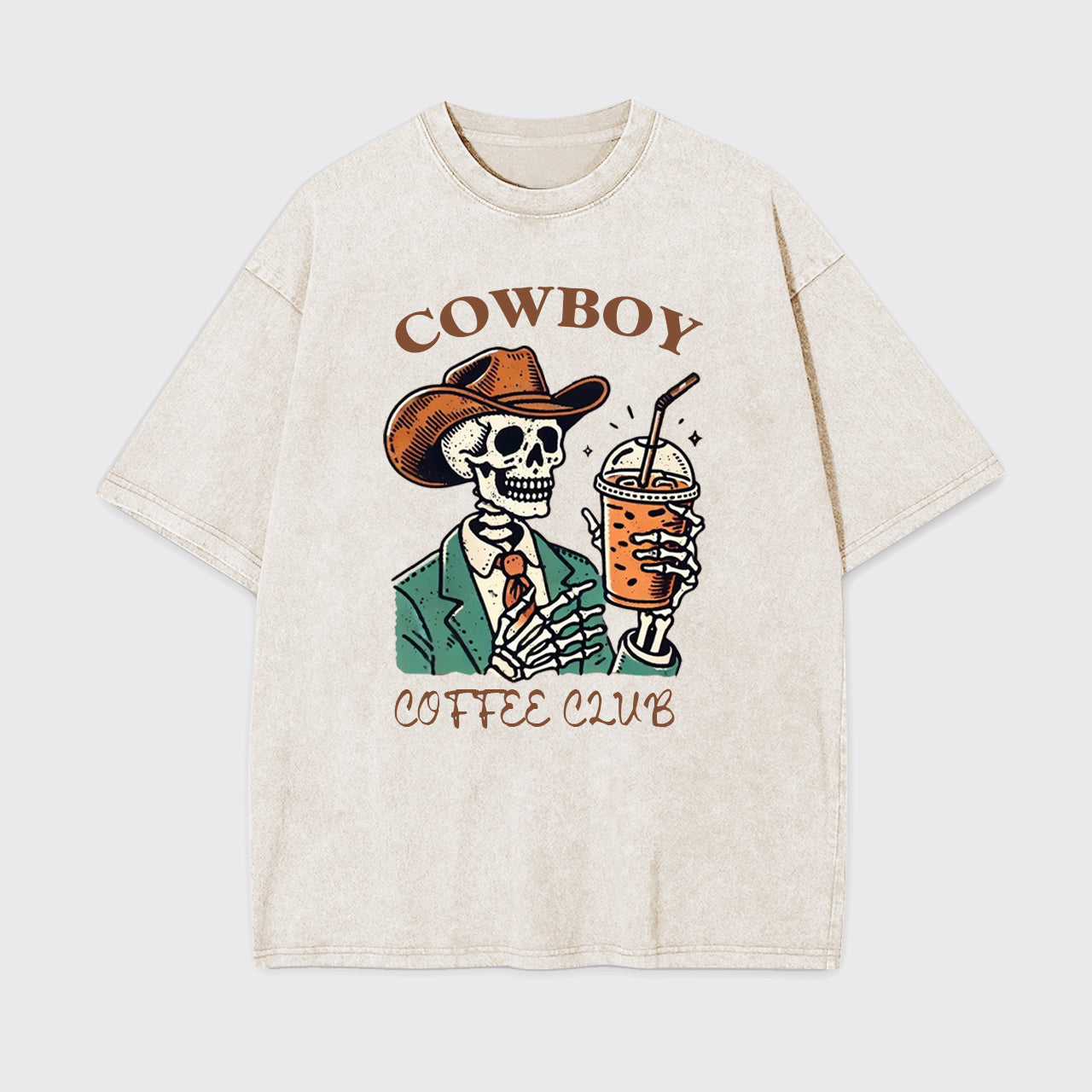 Cowboy Coffee Club Garment-dye Tees