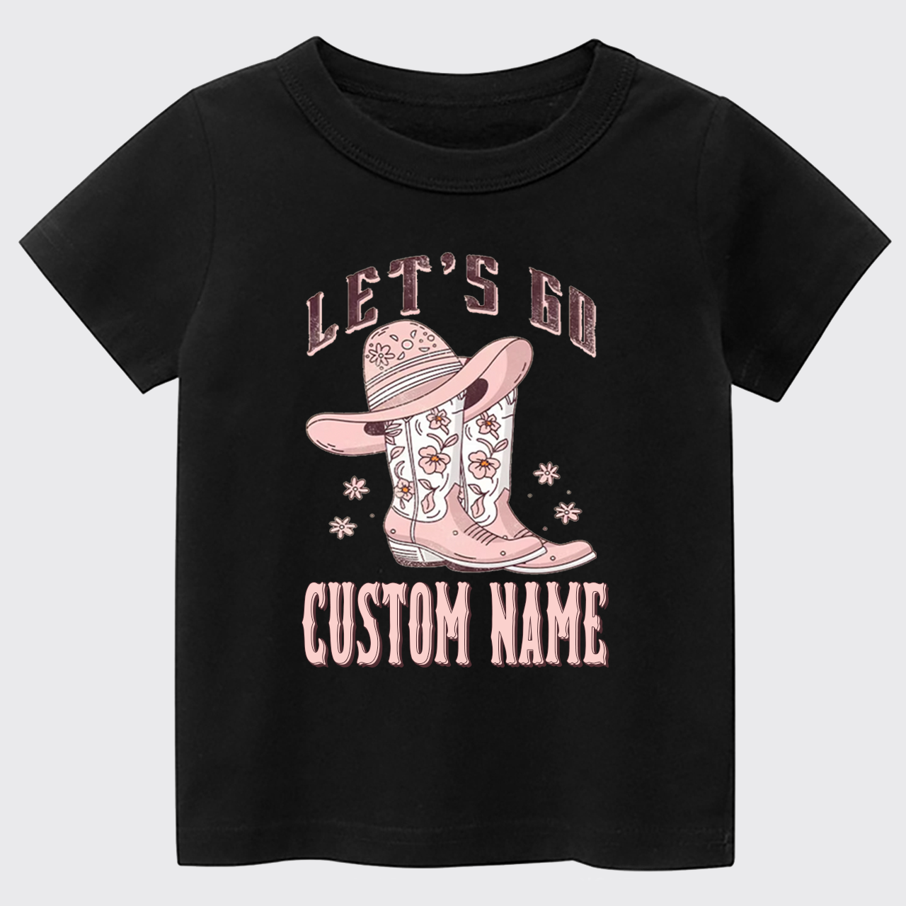 Personalized Let's Go Kids T-shirt