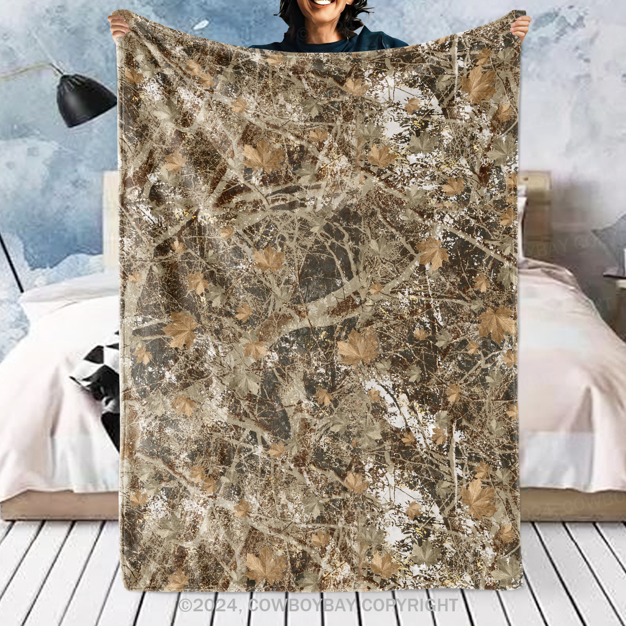 Outdoor Camouflage Blanket