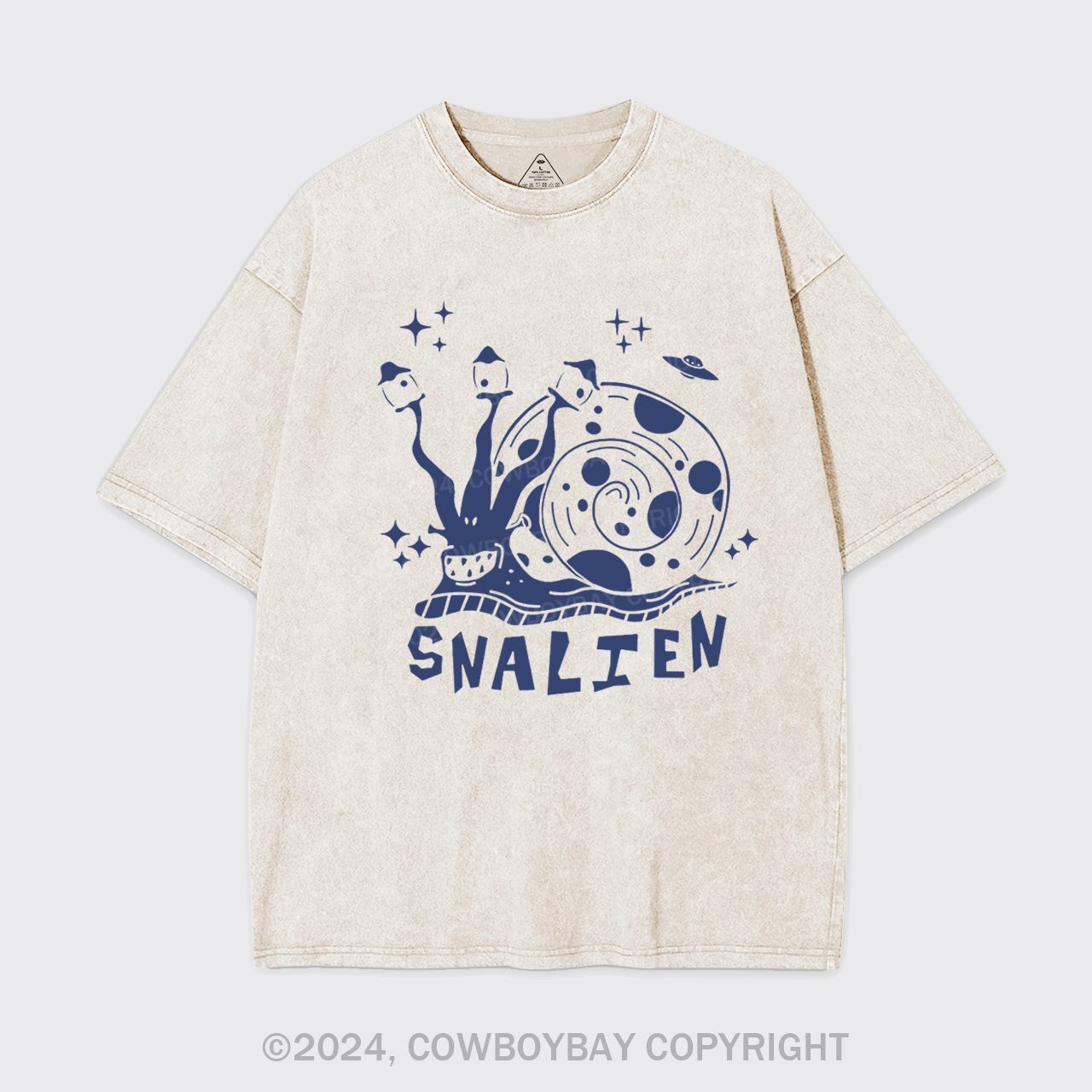 Alien Snail Garment-dye Tees