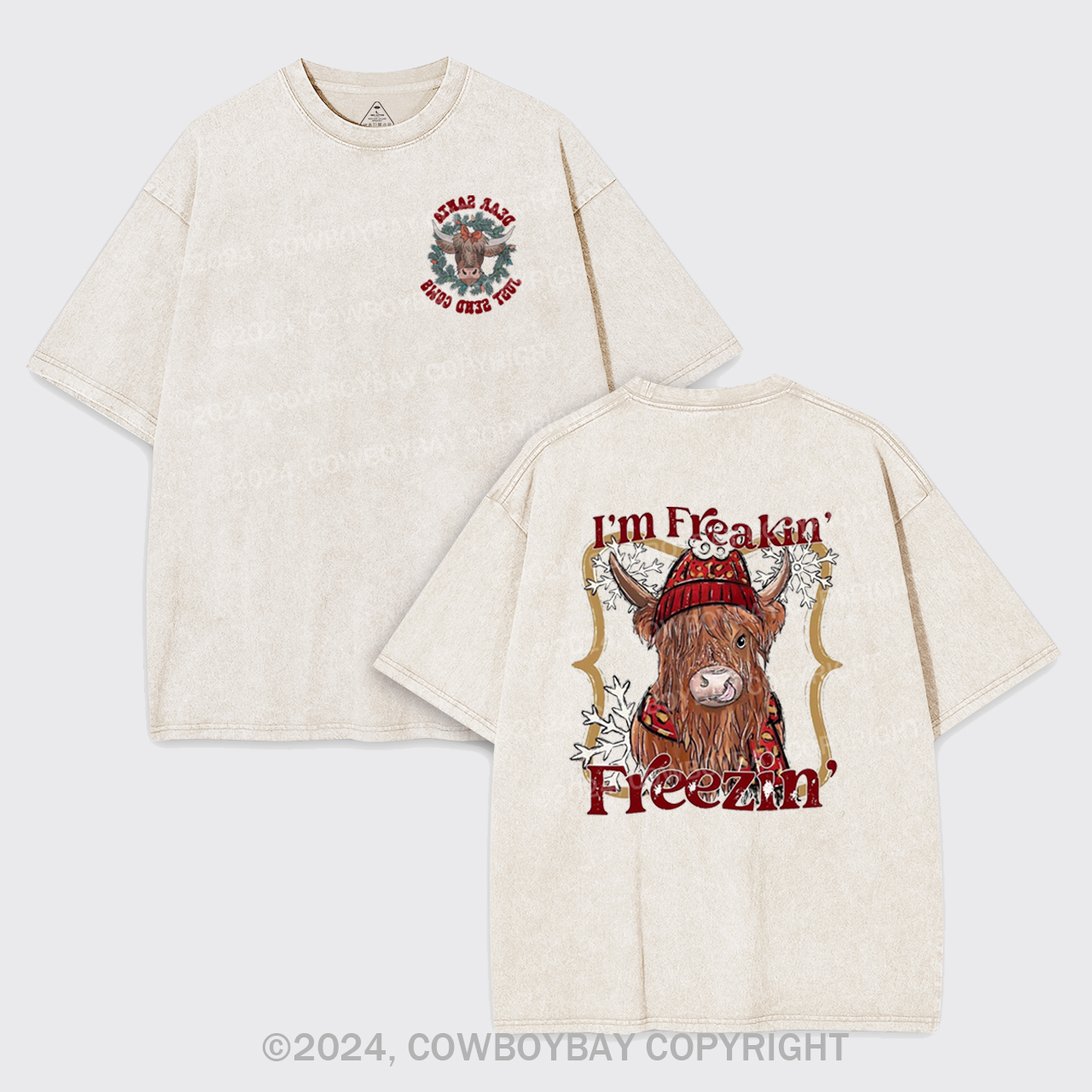 I'm Freakin' Freezin' Garment-dye Tees