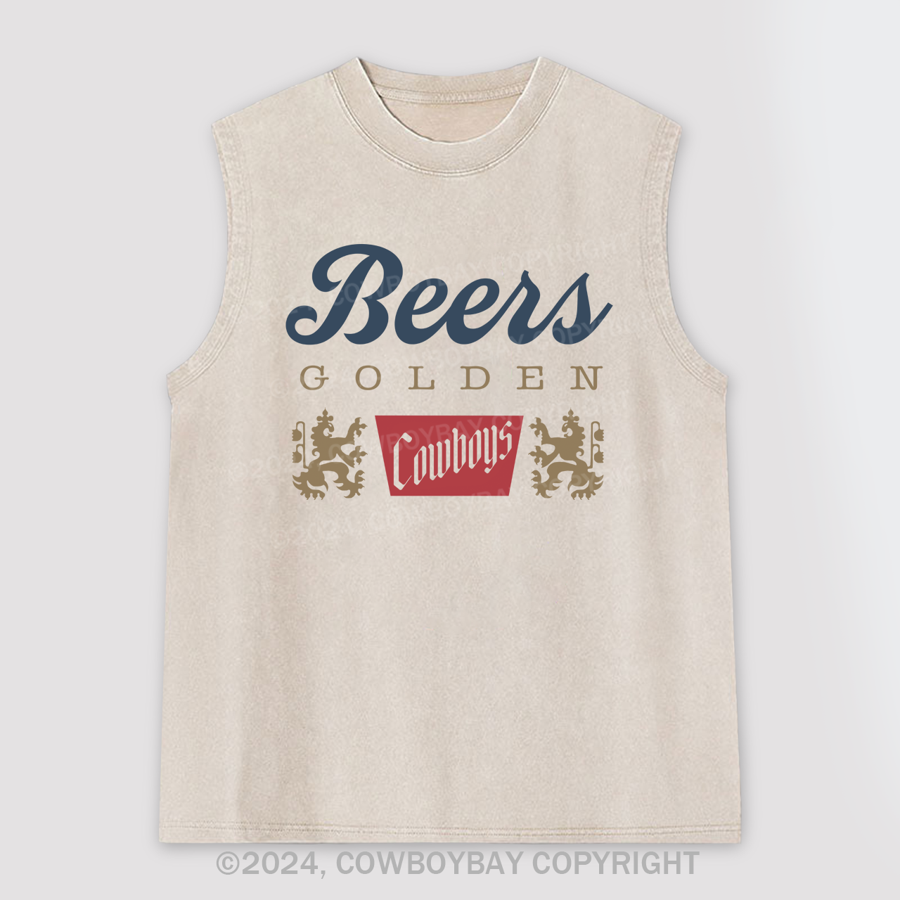 Golden Cowboys Washed Tanks