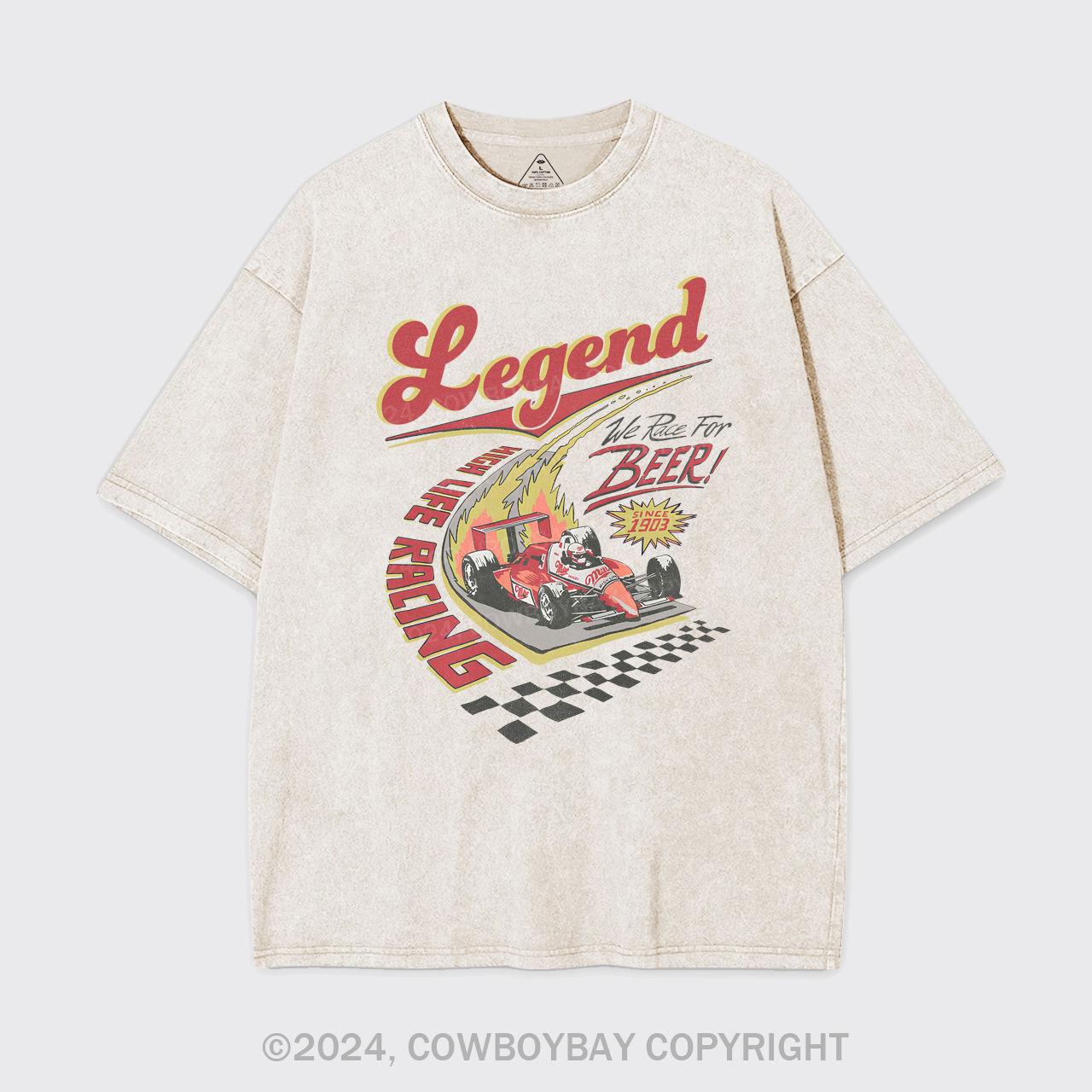 Miller Racing Garment-dye Tees