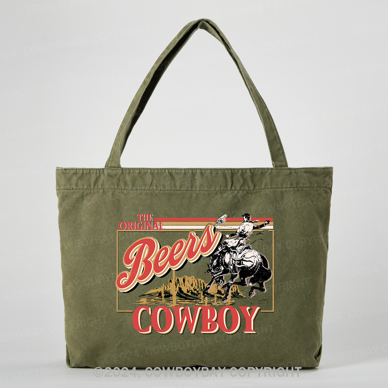 Beers,The Rodeo Of Cowboy Tote Bag