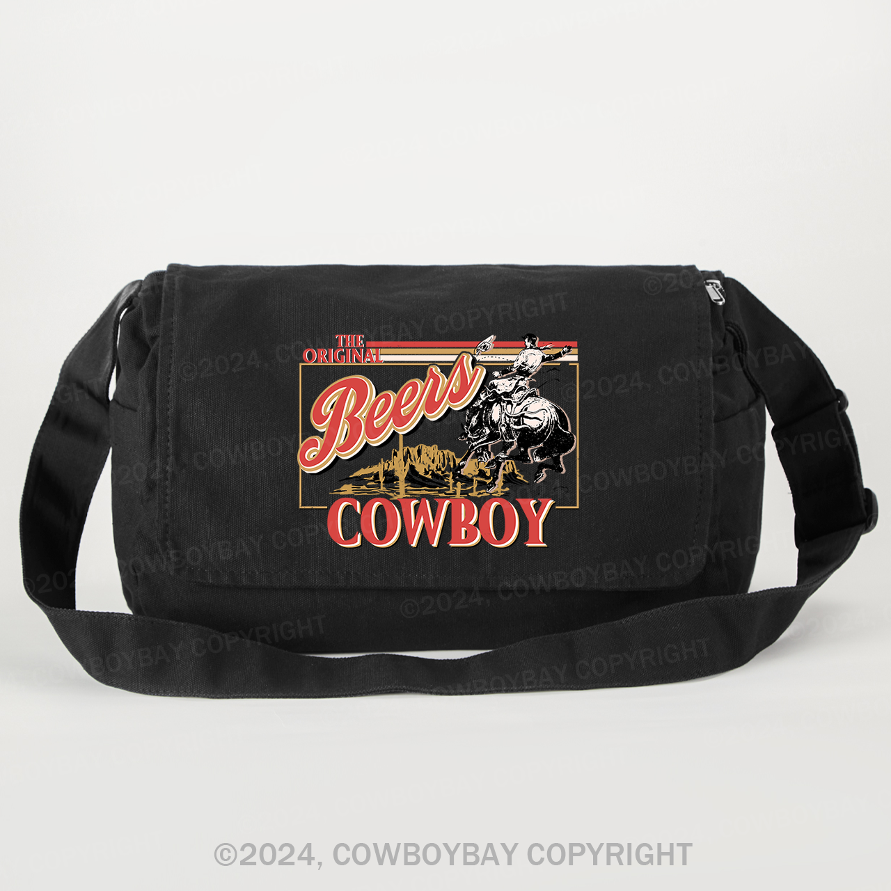 Beers,The Rodeo Of Cowboy Messenger Bag
