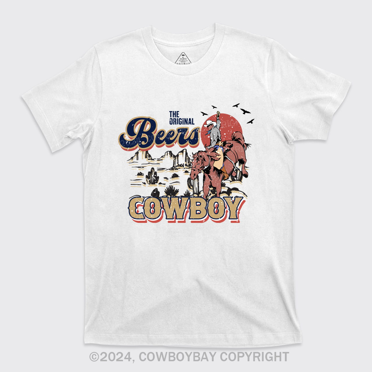 Beers Cowboy On The Wilderness T-Shirts