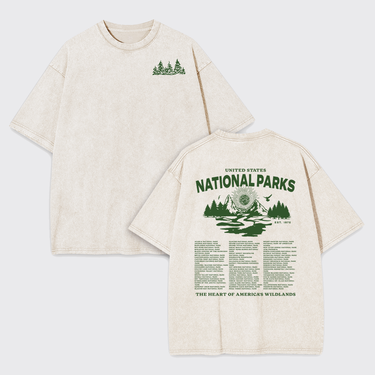 Protect Our National Parks Garment-dye Tees