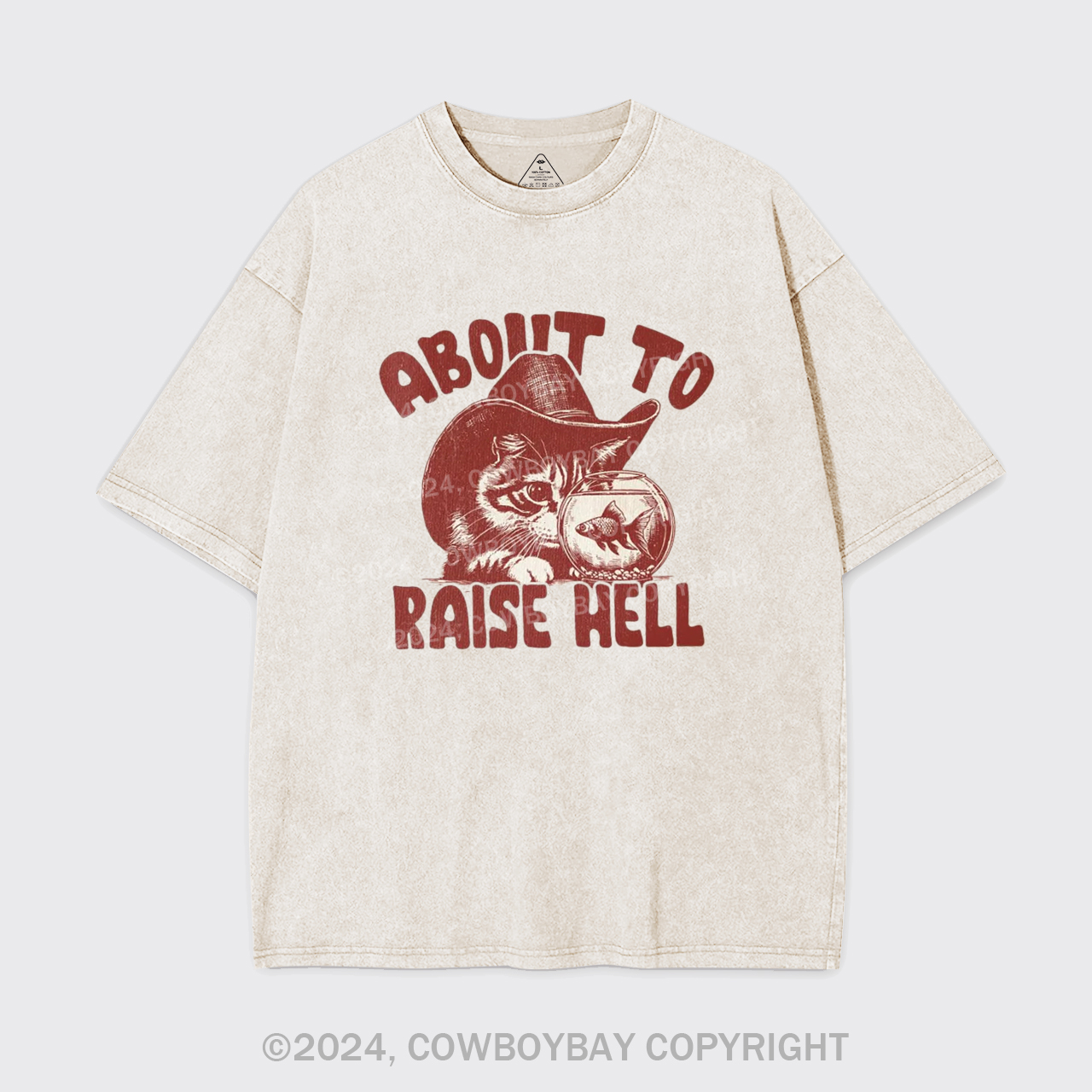 About To Raise Hell Garment-dye Tees