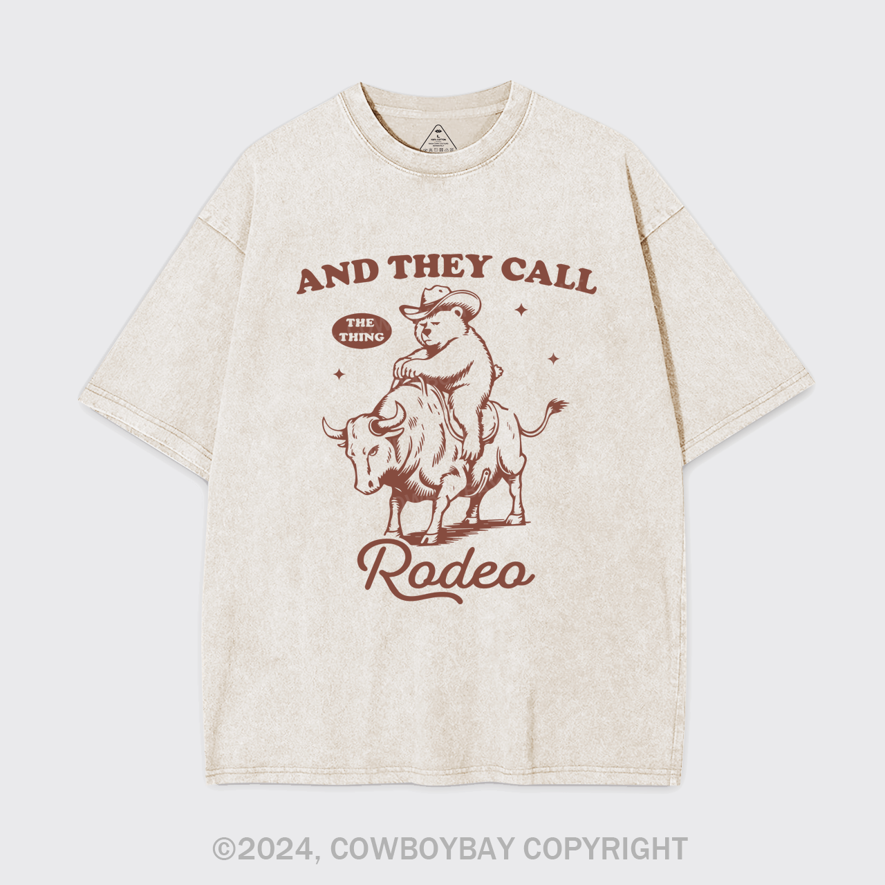 They Call The Thing Rodeo Garment-dye Tees