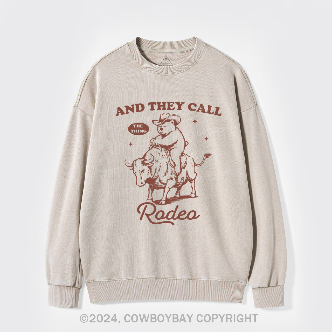 They Call The Thing Rodeo Washed Sweatshirts