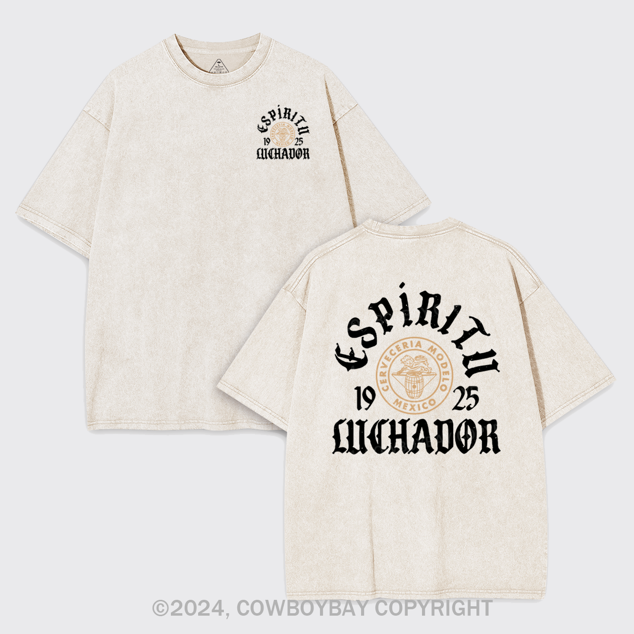Espiritu Luchador Garment-dye Tees