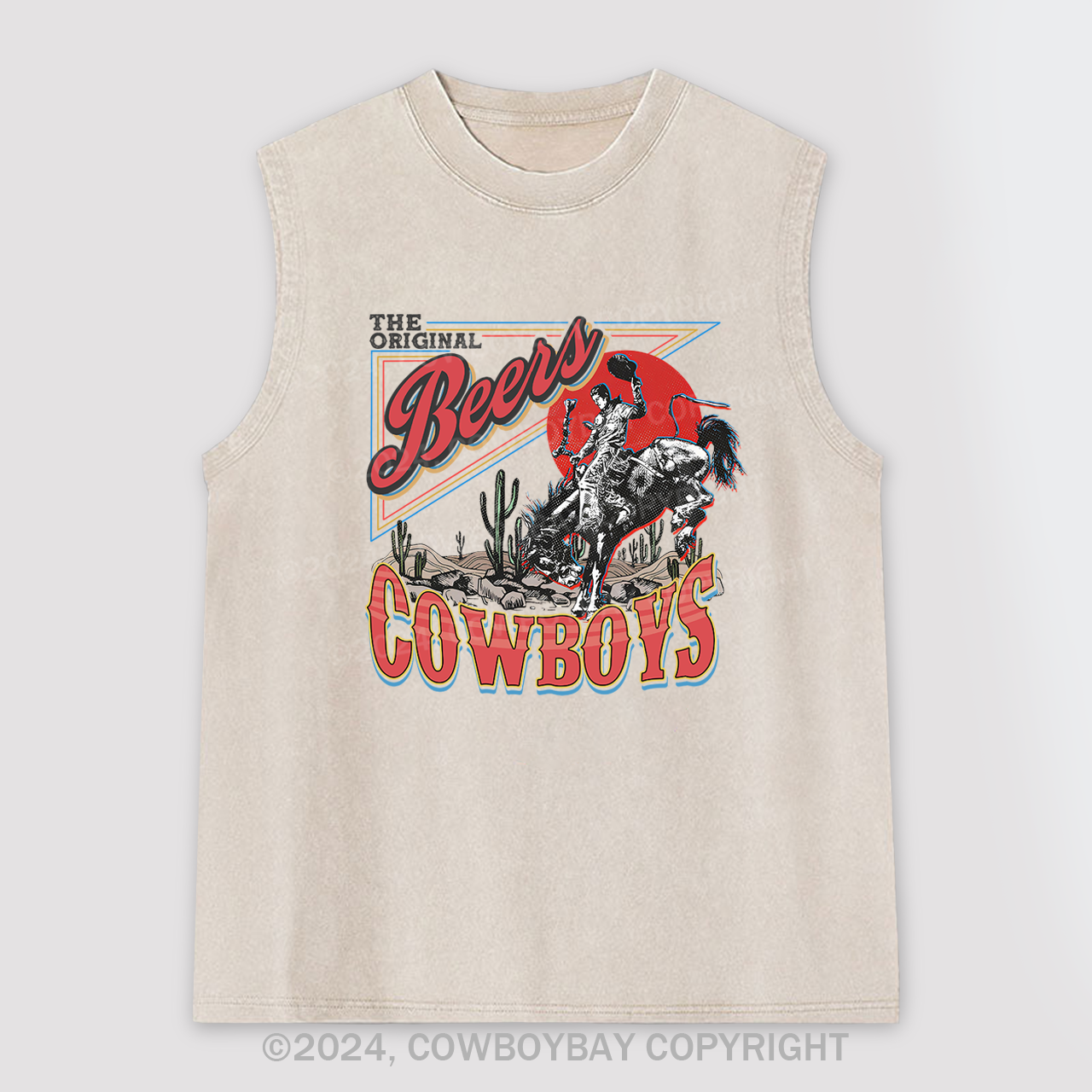 The Beers Rodeo Of Cowboys Washed Tanks