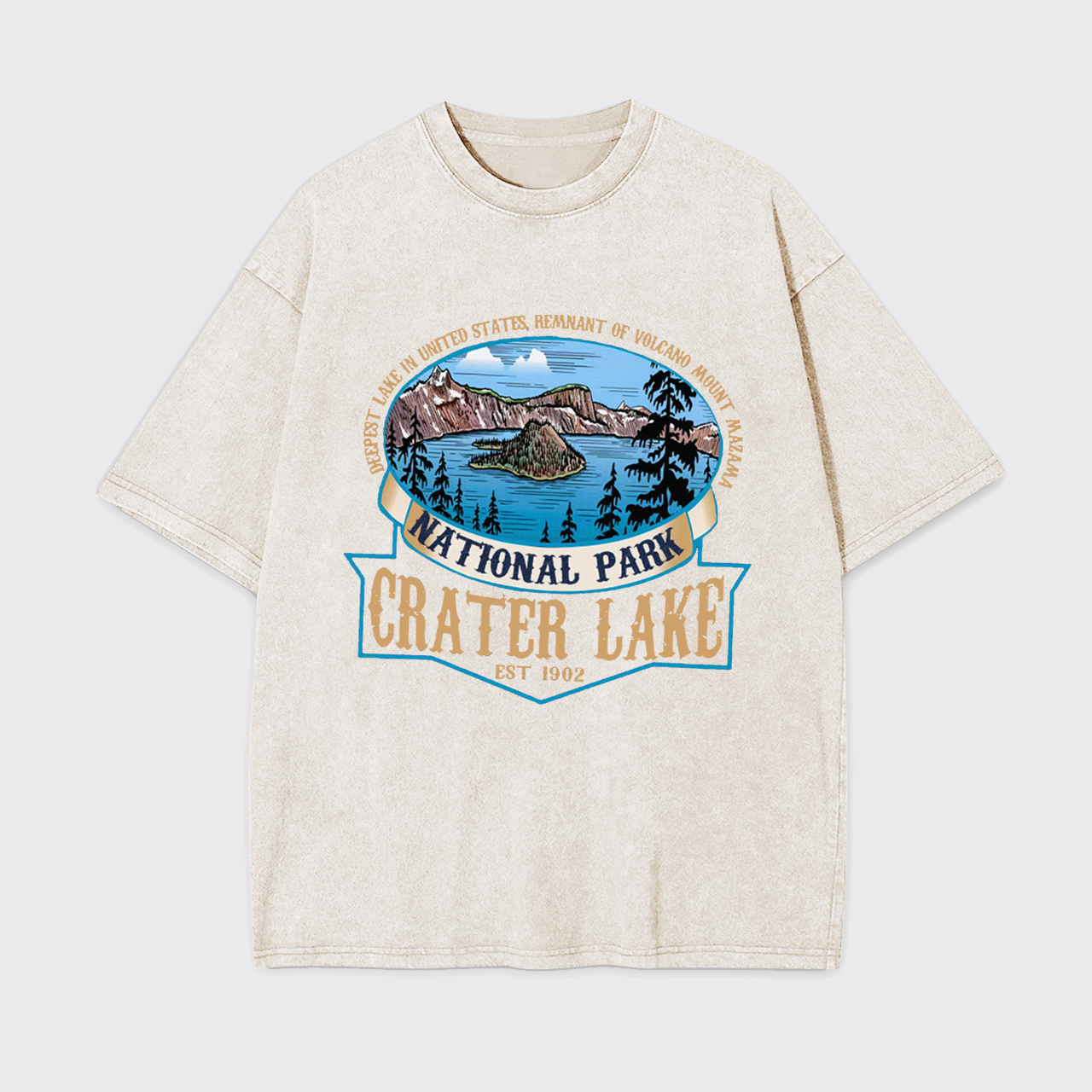 Crater Lake National Park Garment-dye Tees