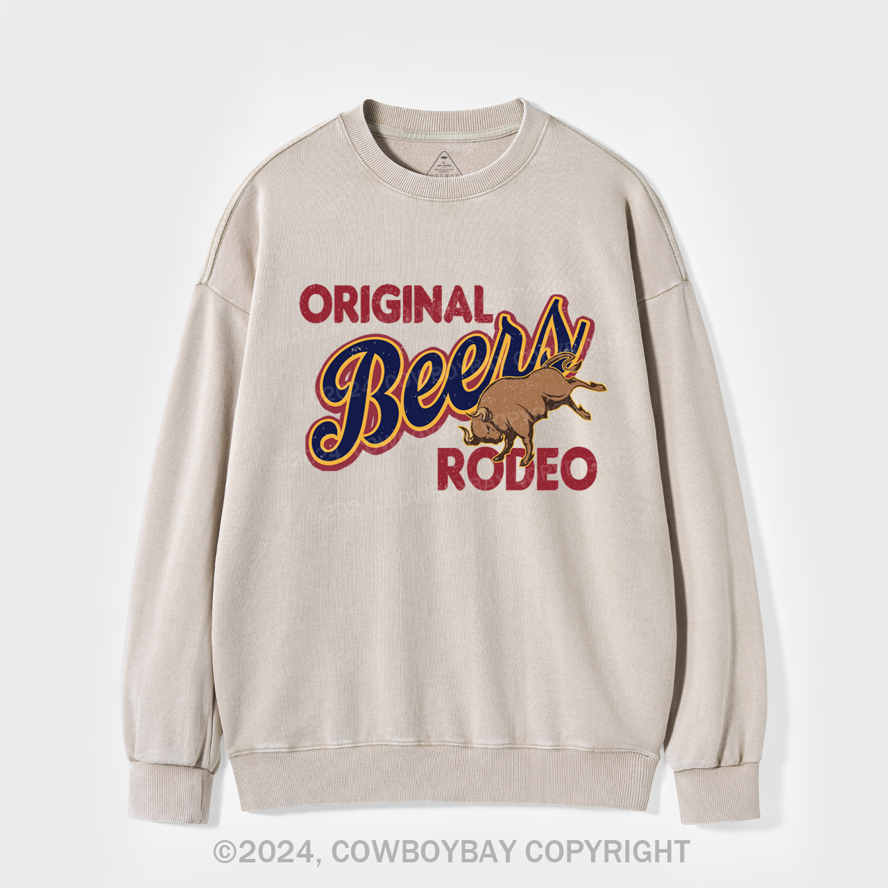 Rodeo And Beers Washed Sweatshirts