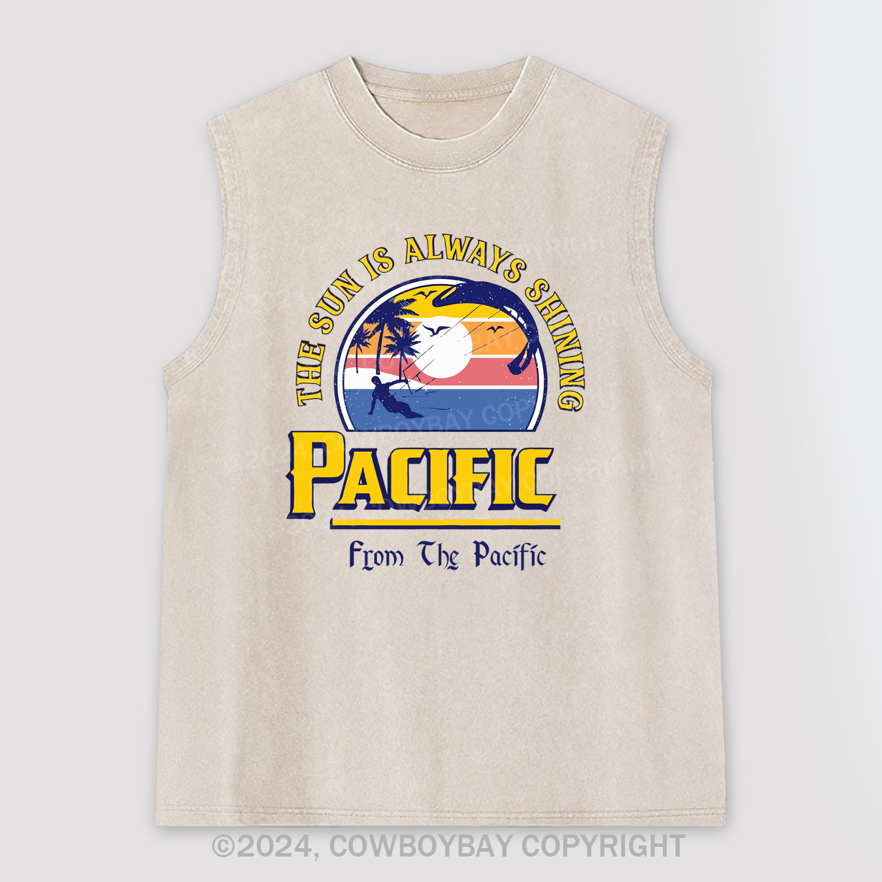 Pac��fic Beer Washed Tanks