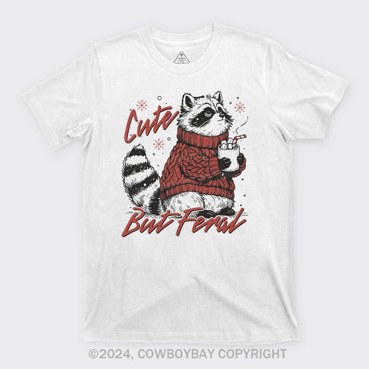 Funny Christmas Raccoon T-Shirts