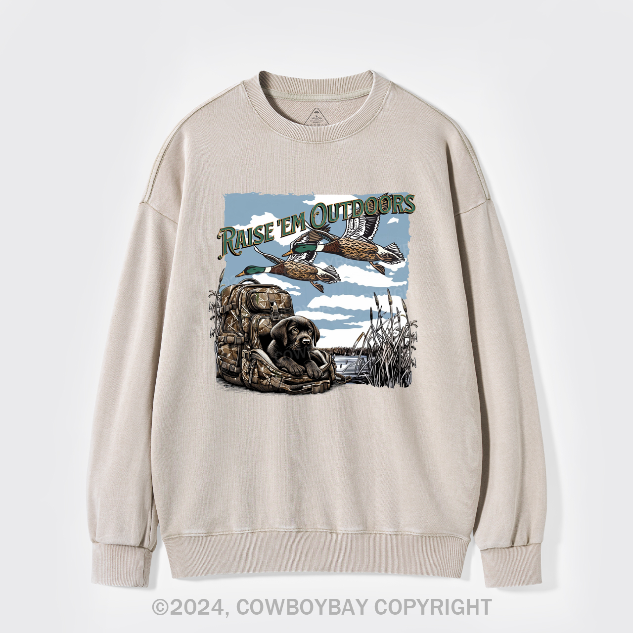 Duck Hunting Washed Sweatshirts