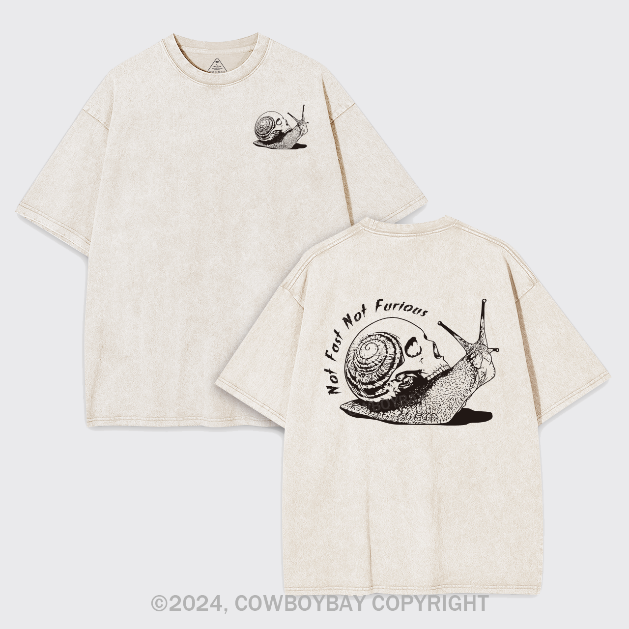 Not Fast Not Furious Garment-dye Tees