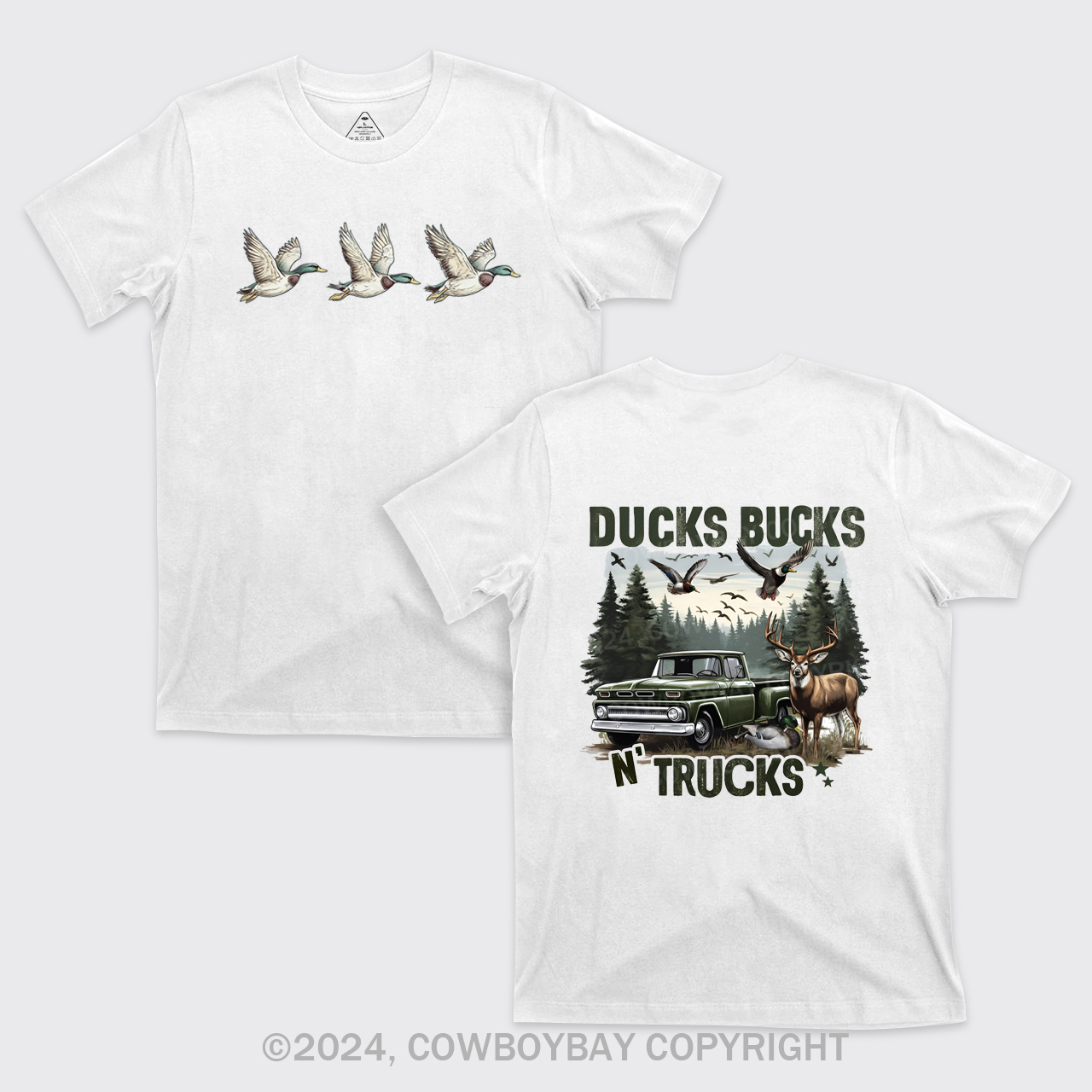 Bucks Ducks N'trucks T-Shirts