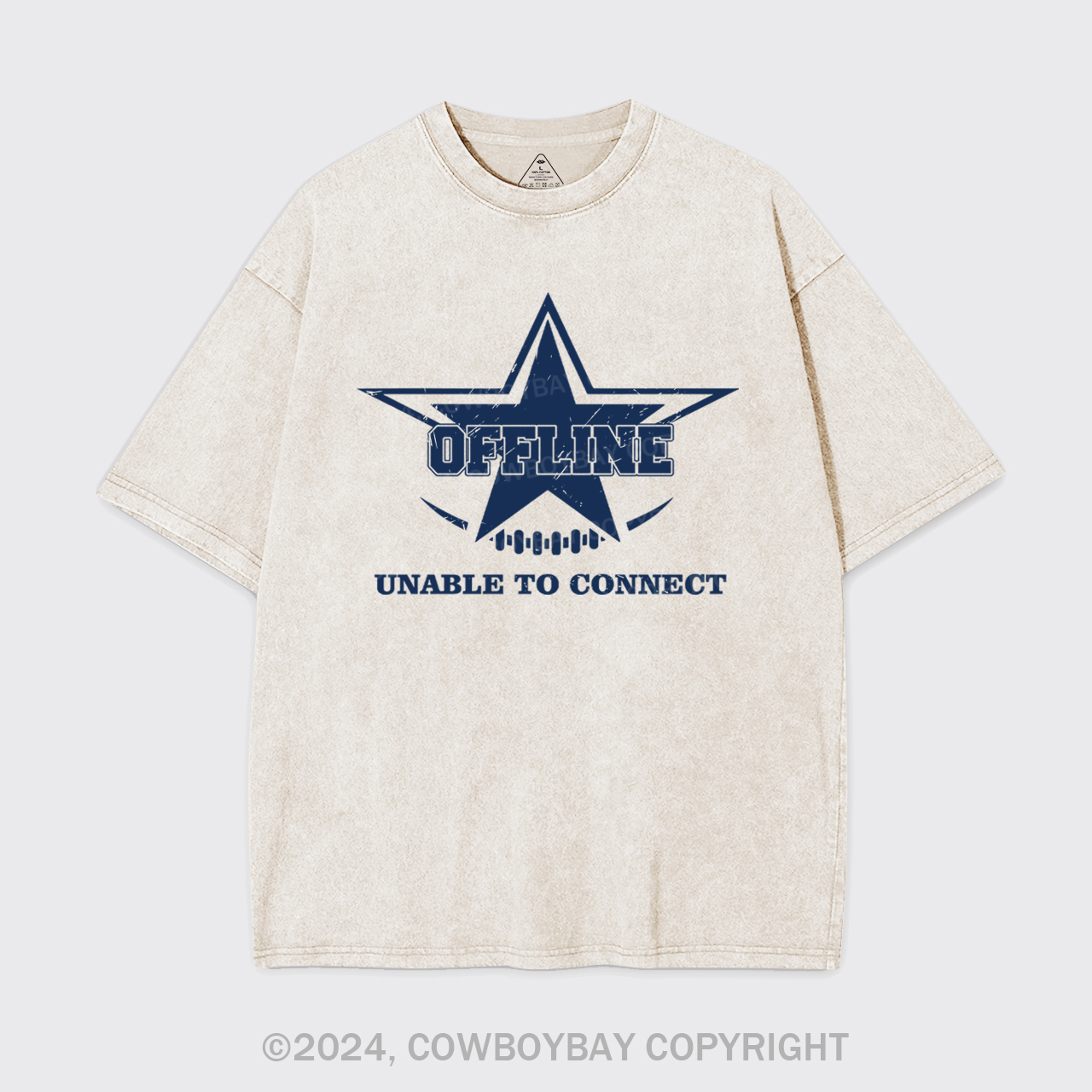 Unable To Connect Garment-dye Tees