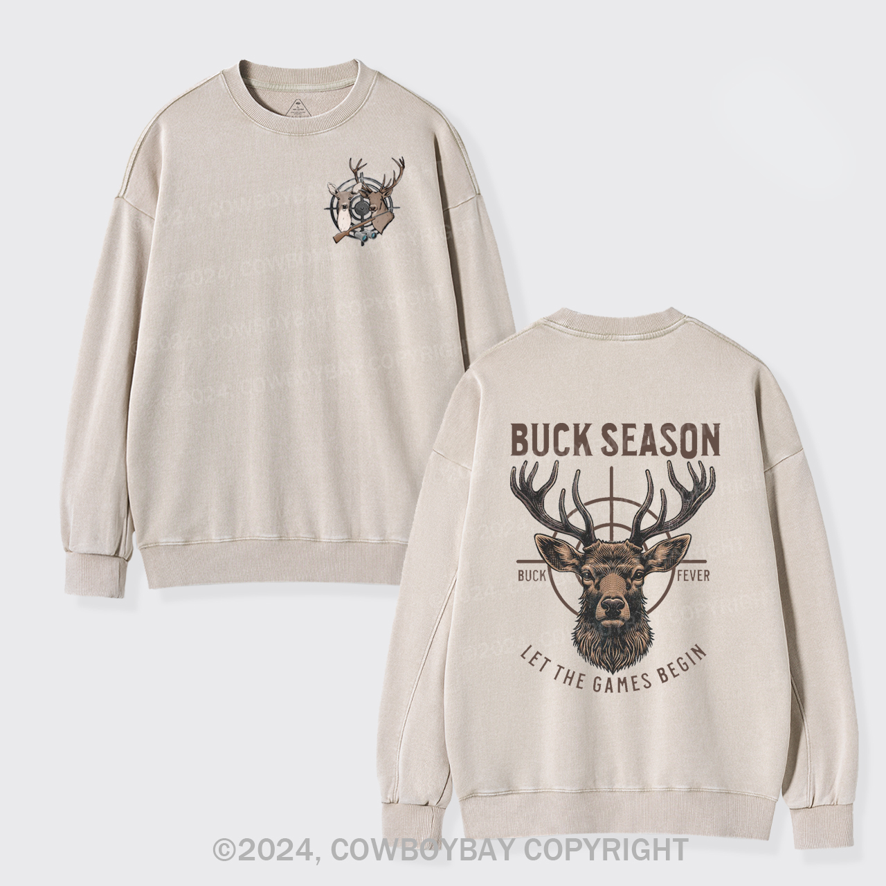 Fill The Freezer Season Washed Sweatshirts