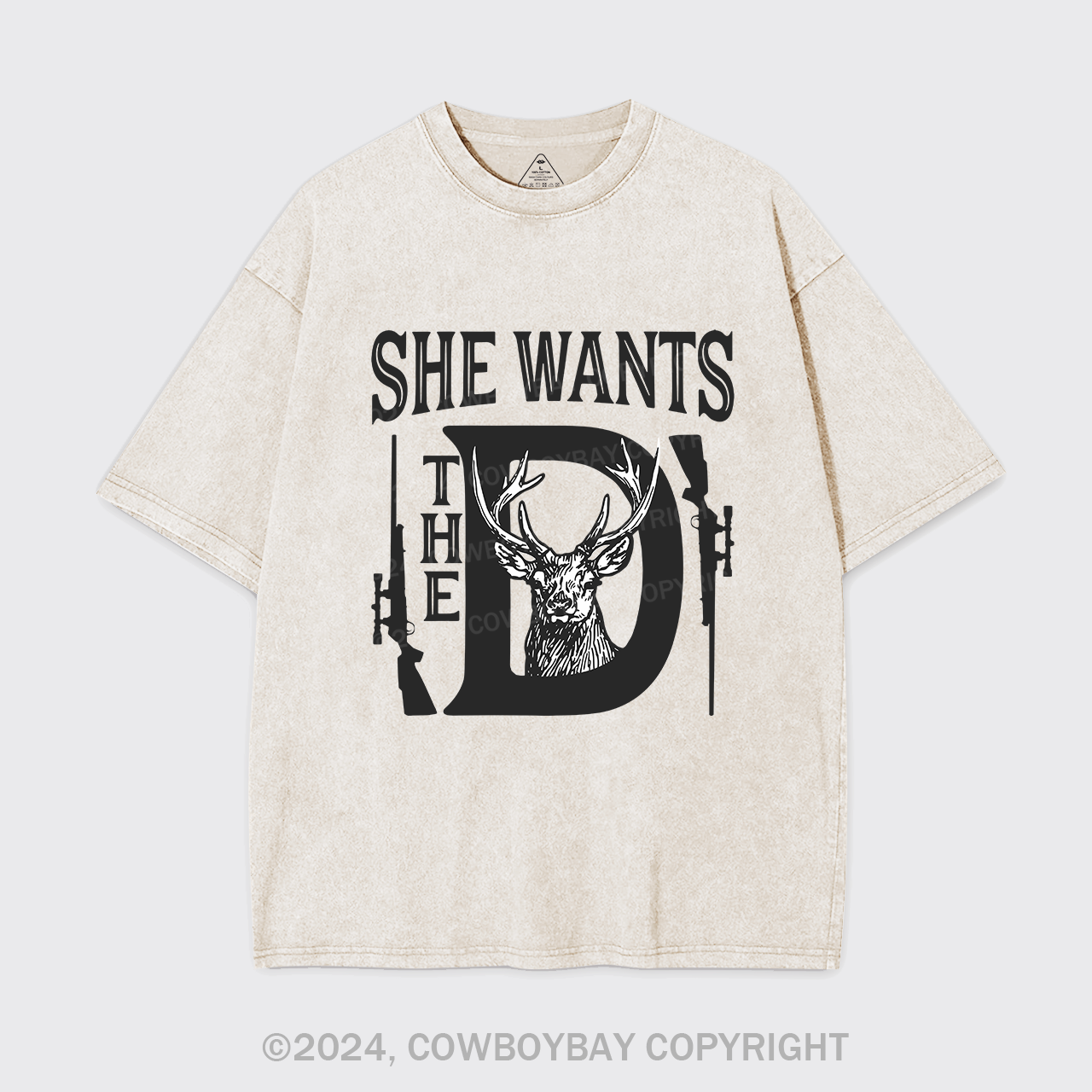 She Wants The D Garment-dye Tees