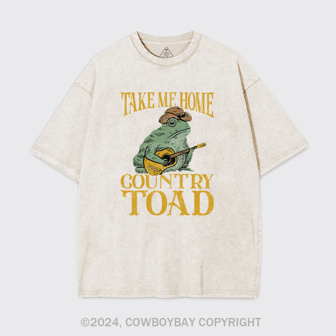 Take Me Home Country Toad Garment-dye Tees