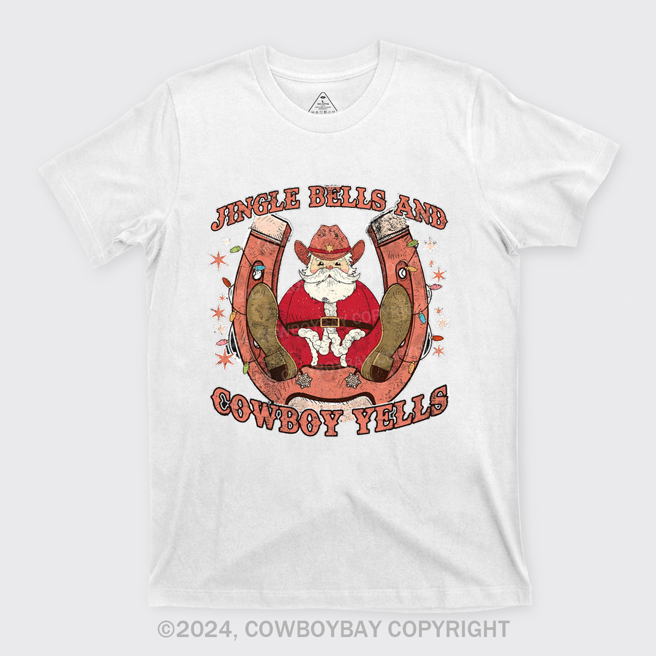 Jingle Bells And Cowboy Yells T-Shirts