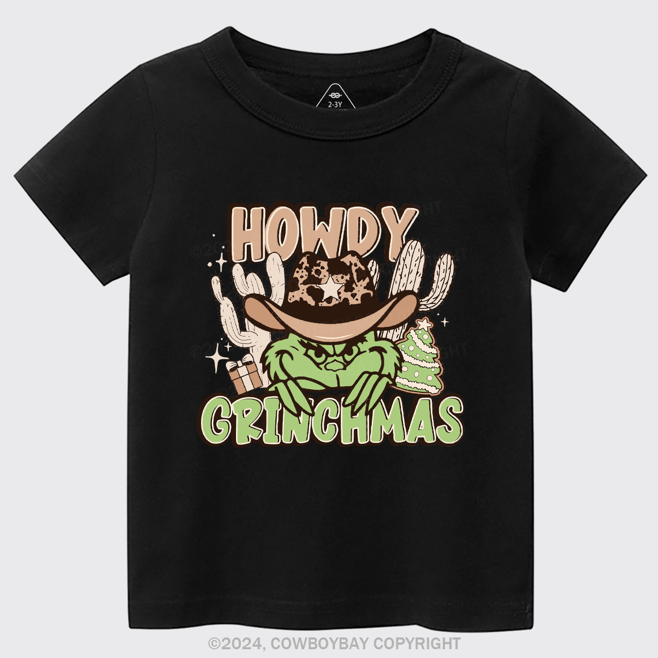 Howdy Christmas Kids T-shirt