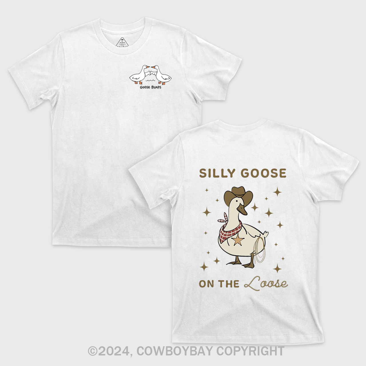 Retro Silly Goose On The Loose T-Shirts