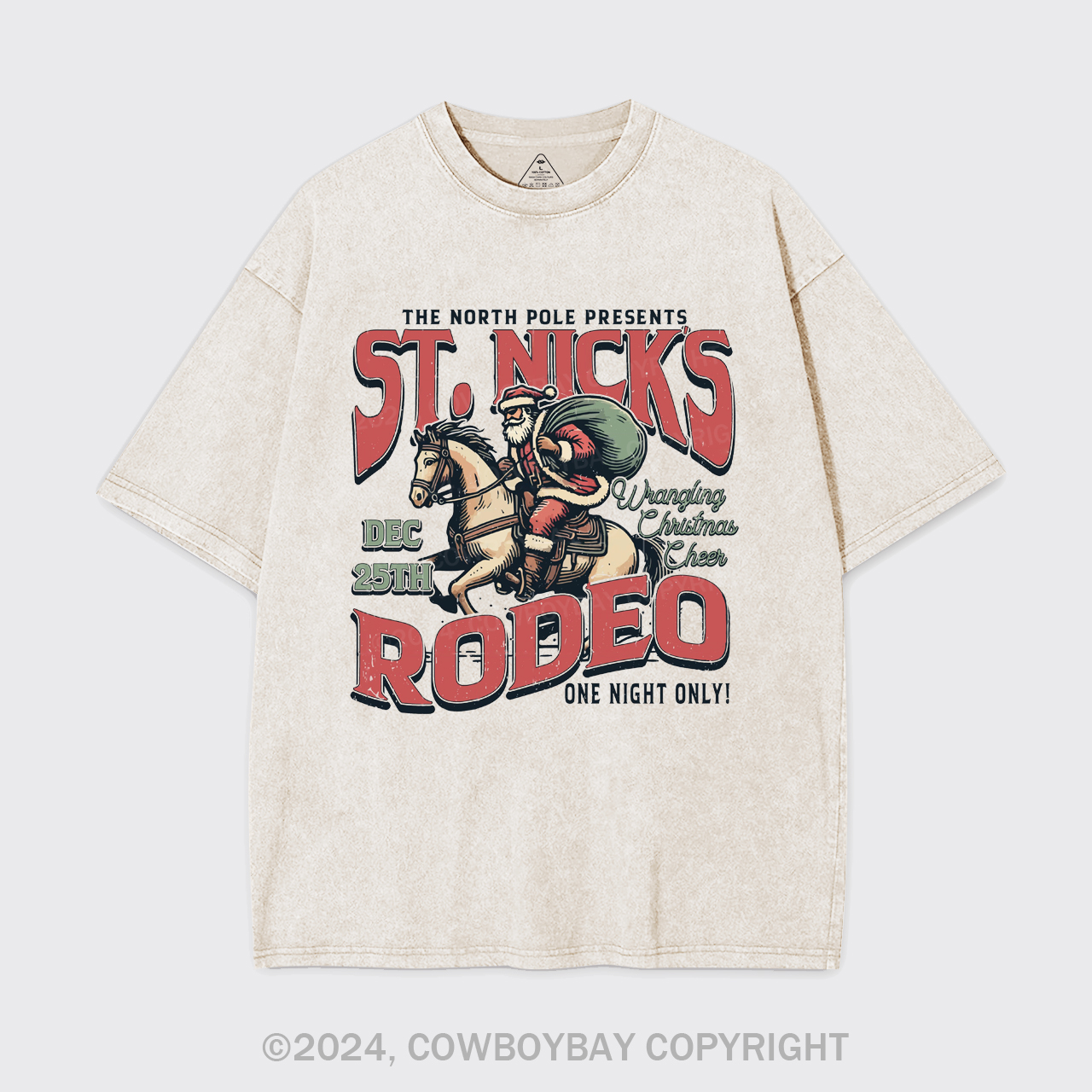 St, Nick's Rodeo Garment-dye Tees