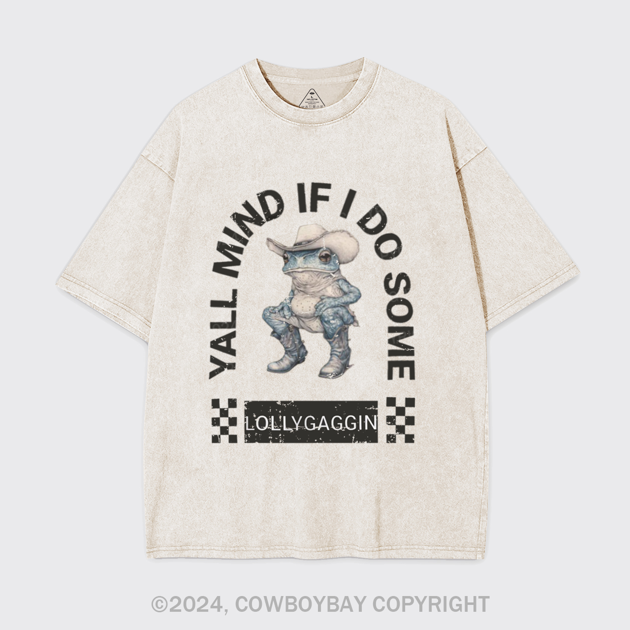 Y'all Mind If I Do Some Lollygaggin' Garment-dye Tees