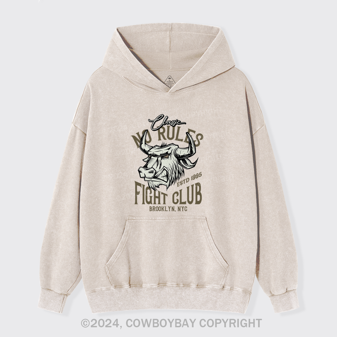 Outlaw Whiskey Garment-Dye Hoodies