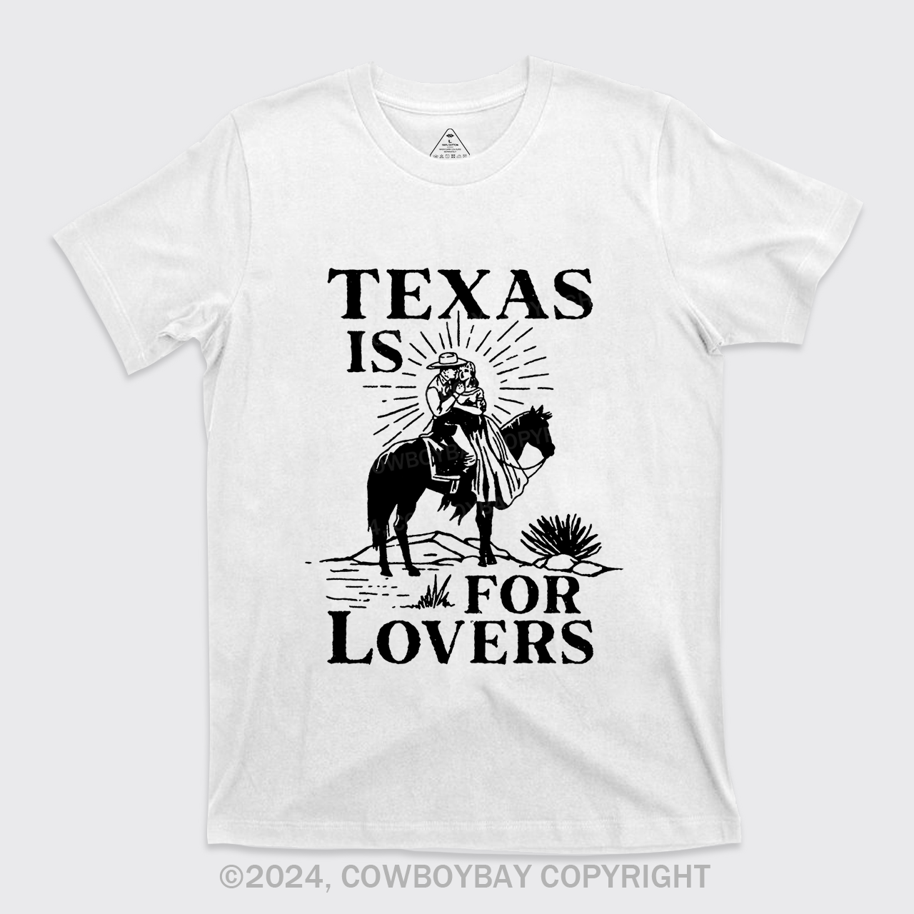 Texas Is For Lovers Giclée Fine Art T-Shirts