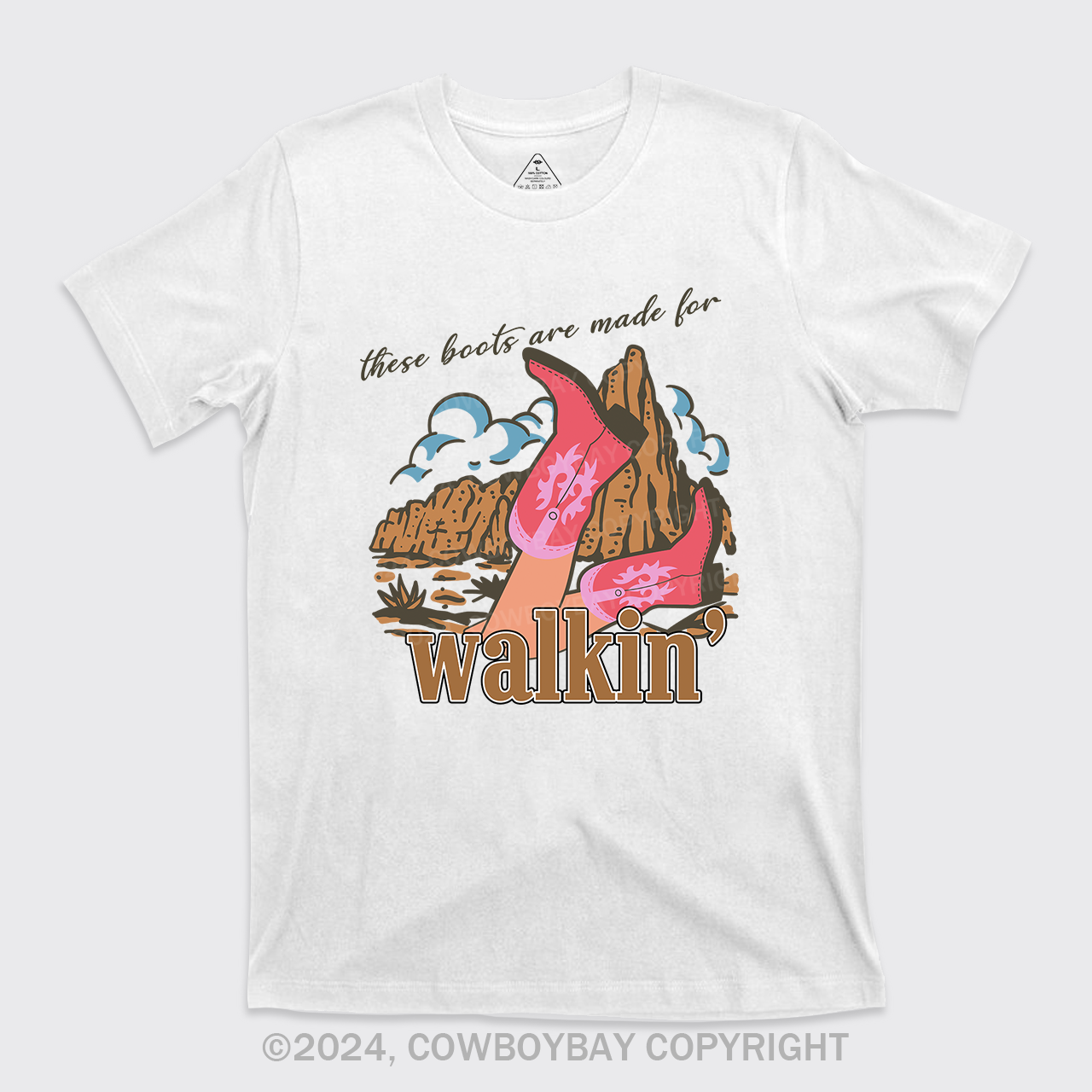 Boots Made For Walkin' Retro T-Shirts