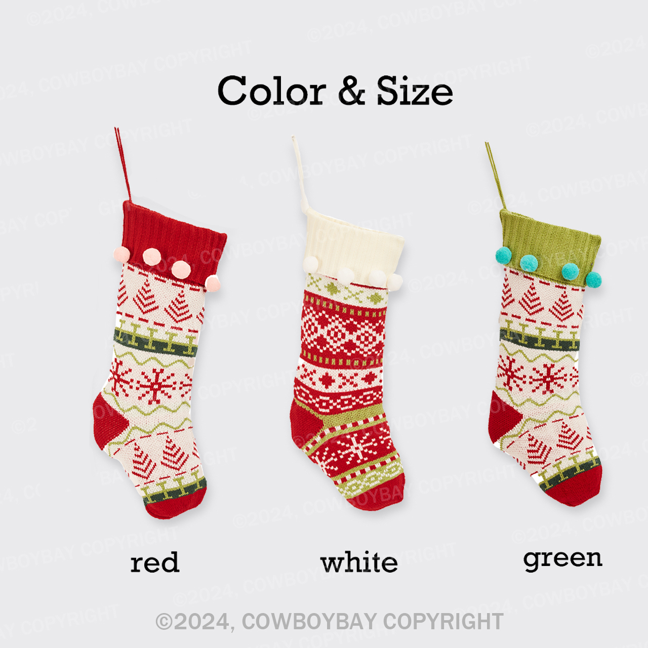 Personalized Name Family Christmas Stockings