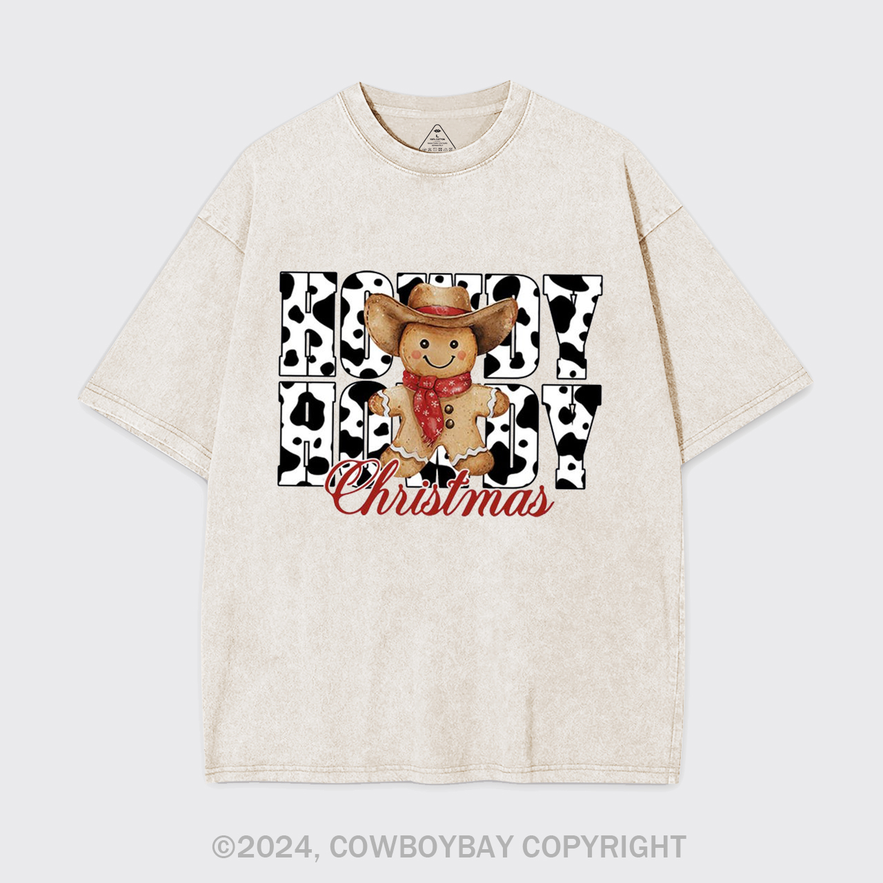 Retro Christmas Season Garment-dye Tees