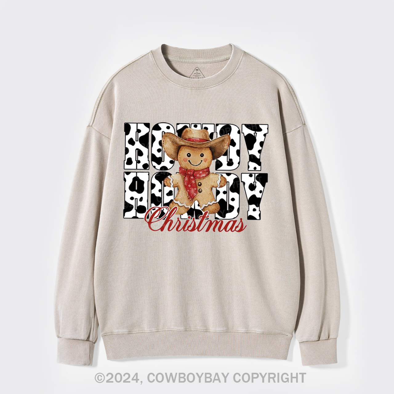 Retro Christmas Season Washed Sweatshirts