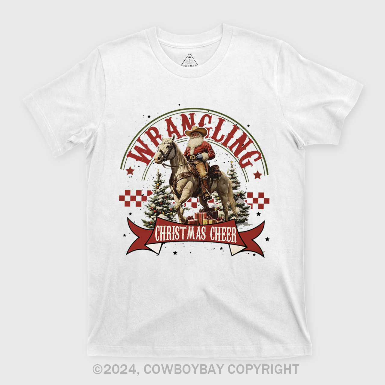 Wrangling Christmas Cheer T-Shirts