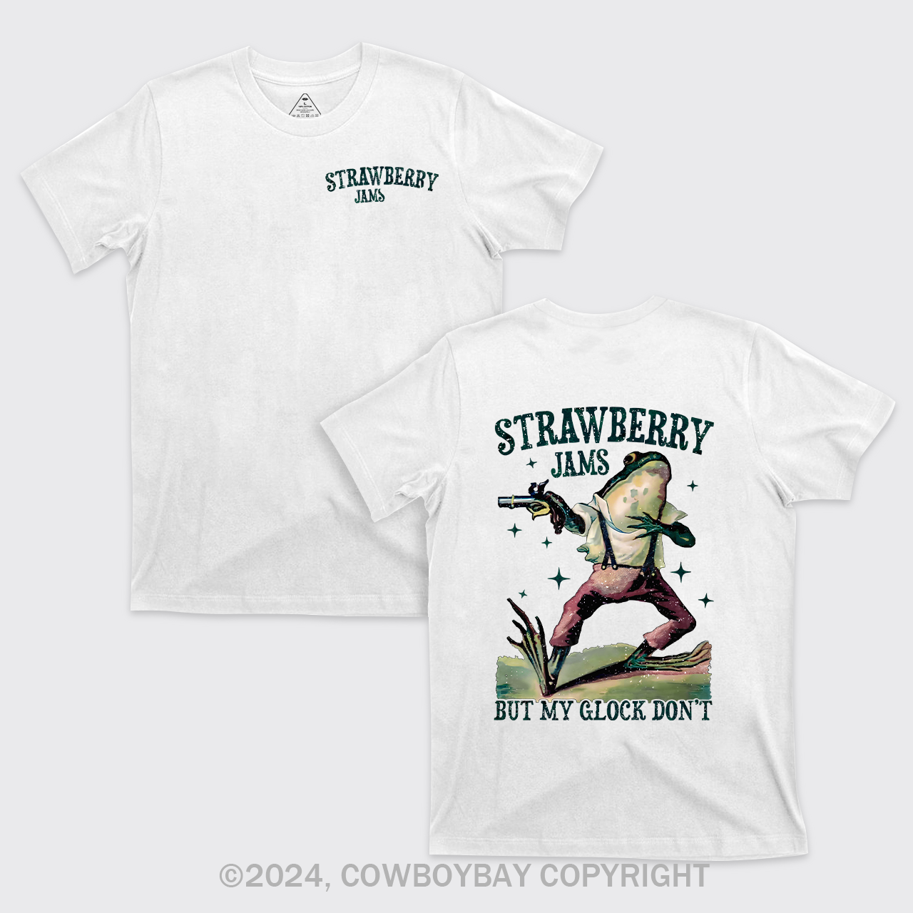 Strawberry Jams But My Glock Don't T-Shirts