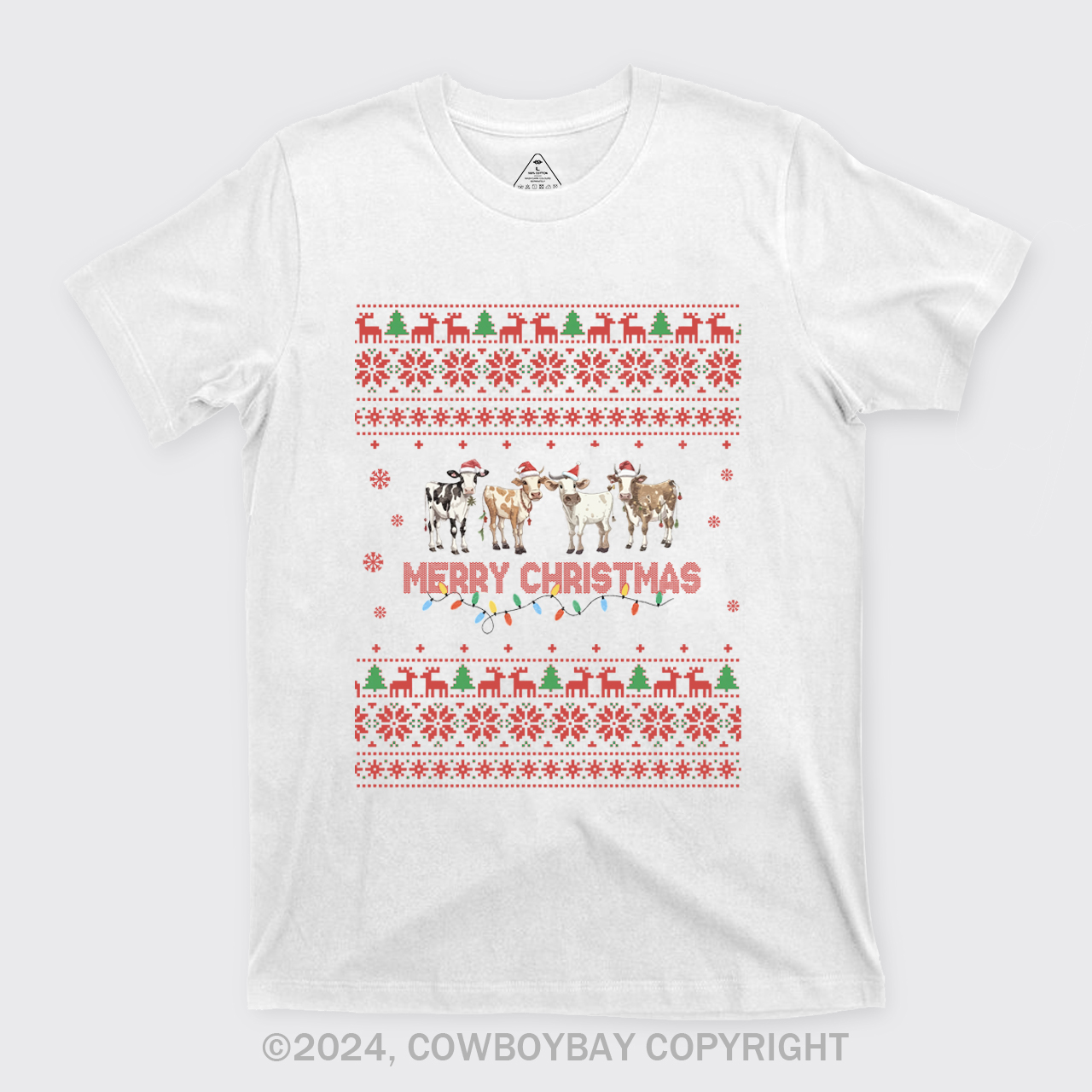 Christmas Cow T-Shirts