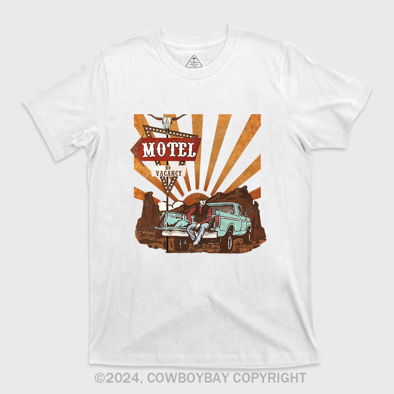 Cowboy Motel Desert Truck T-Shirts