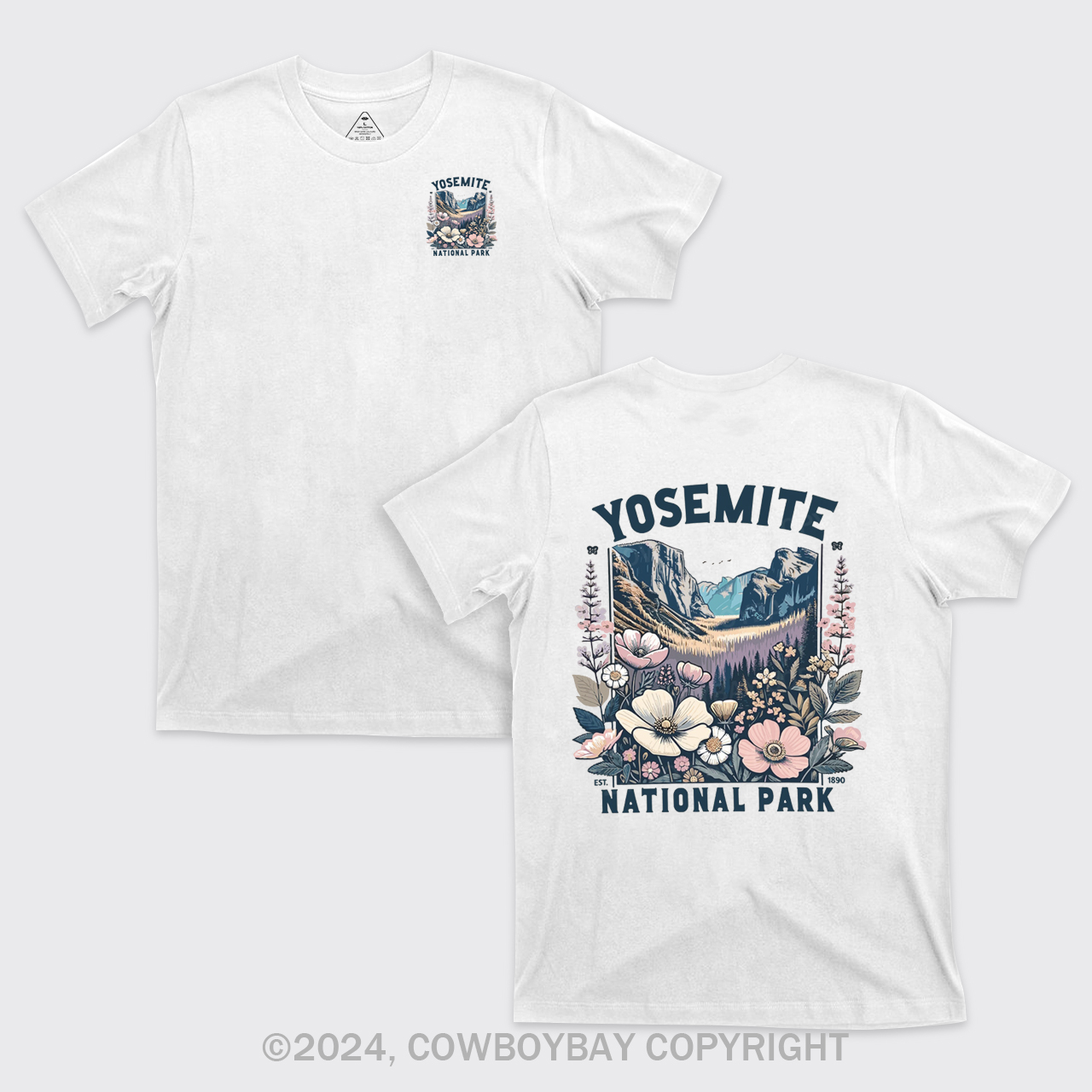 Yosemite National Park Wildflower T-Shirts