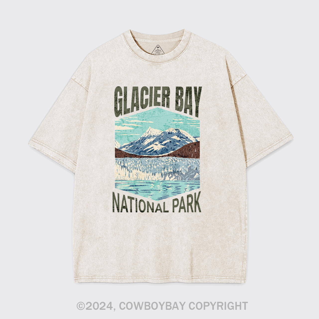 Glacier Bay National Park Garment-dye Tees