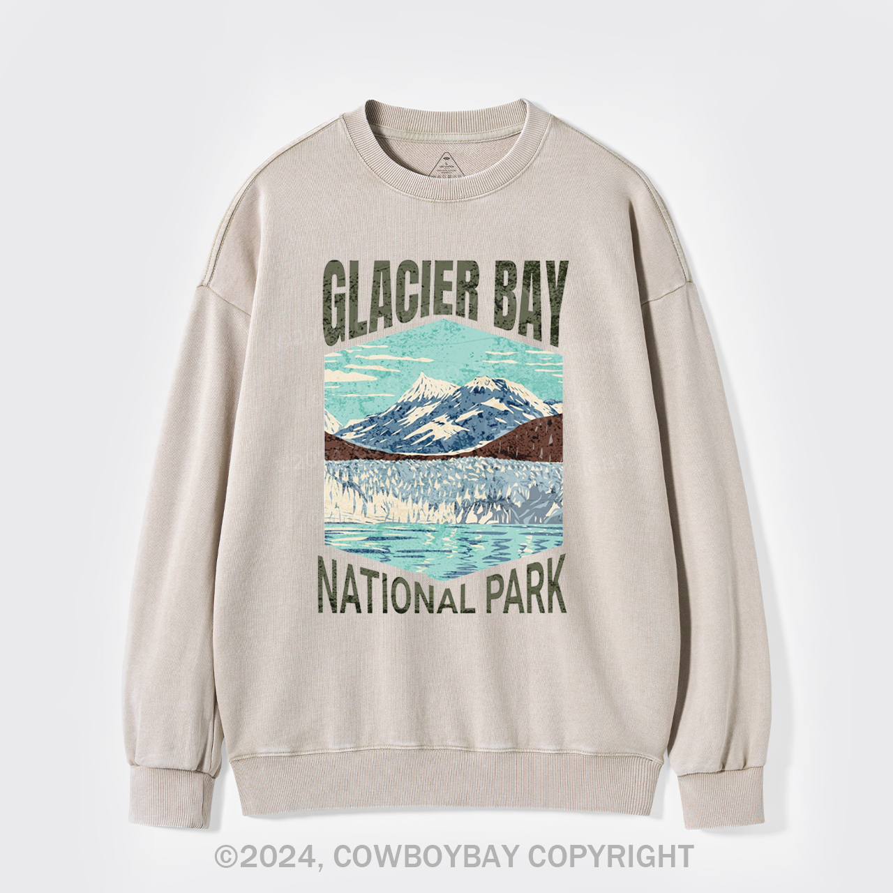 Glacier Bay National Park Washed Sweatshirts