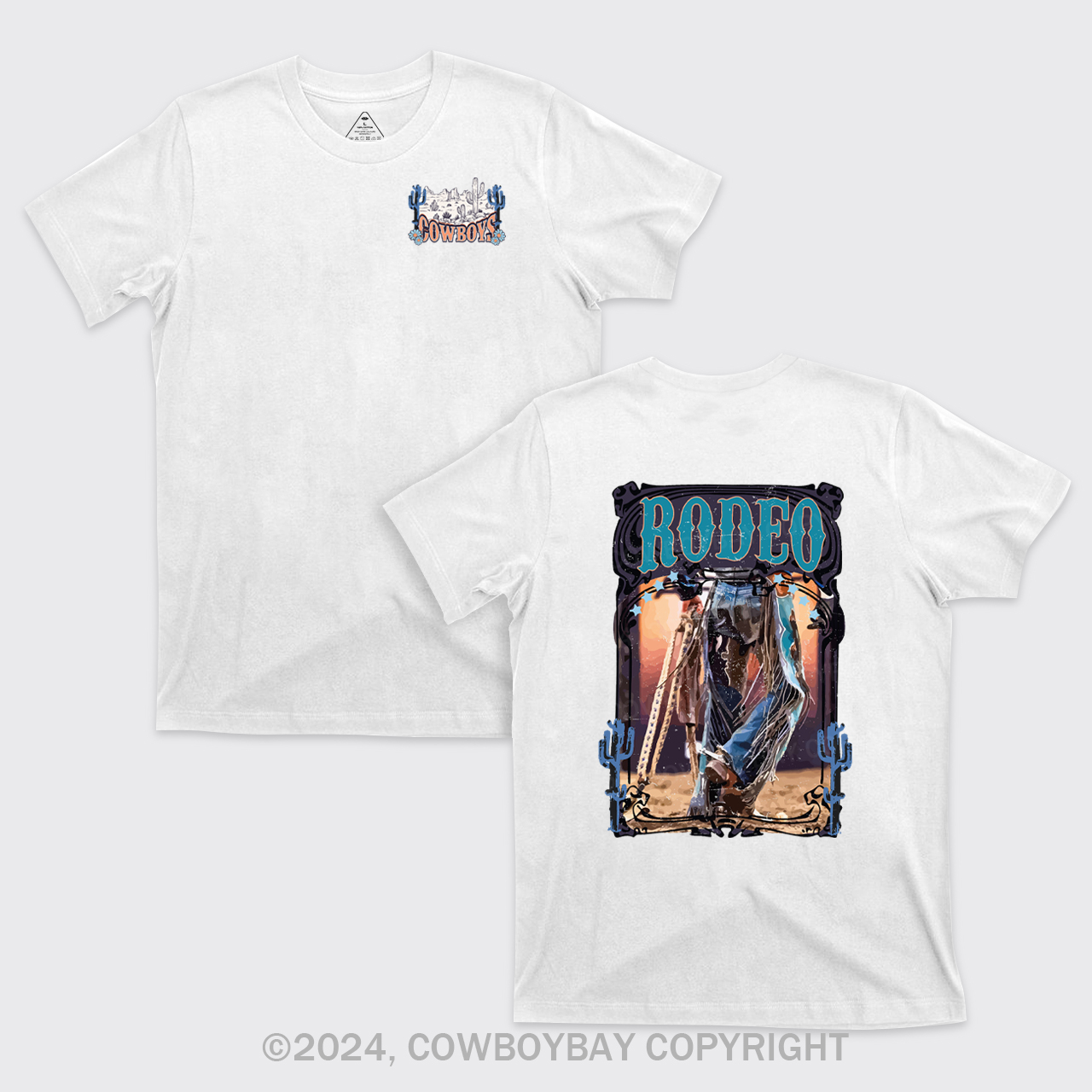 Western Rodeo Wild Cowboy T-Shirts