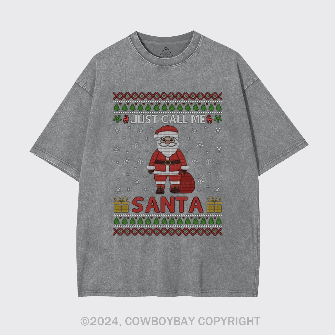 Just Call Me Santa Garment-dye Tees