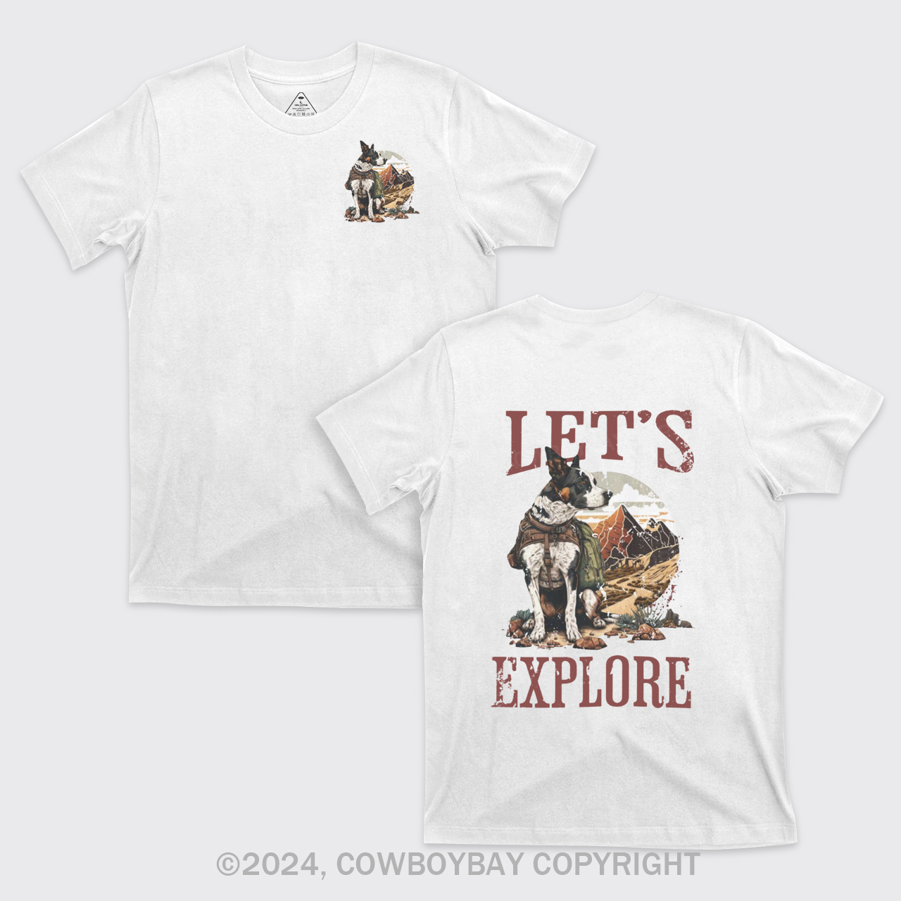 Cowboy Western Dog T-Shirts